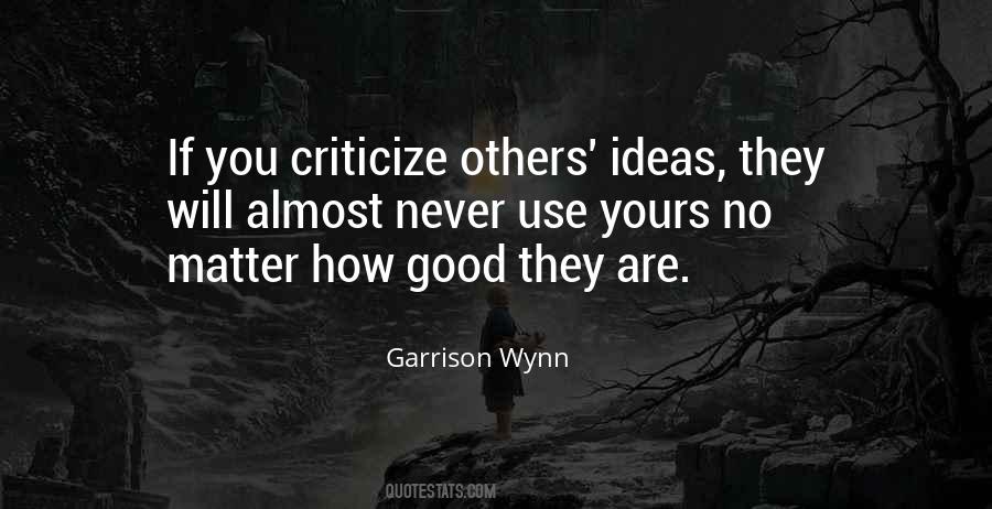 Quotes About Criticize #198470