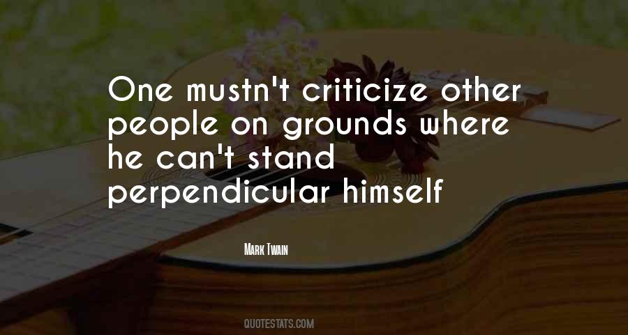 Quotes About Criticize #231484