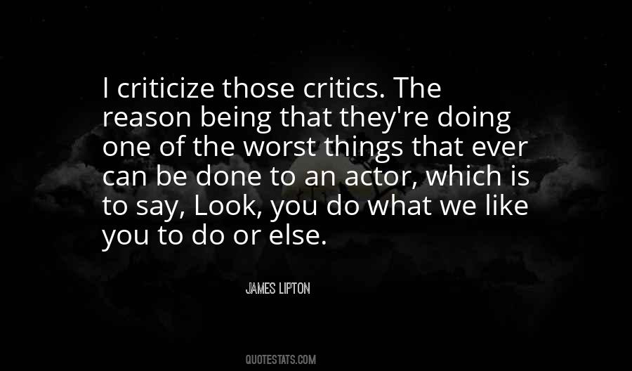 Quotes About Criticize #256976