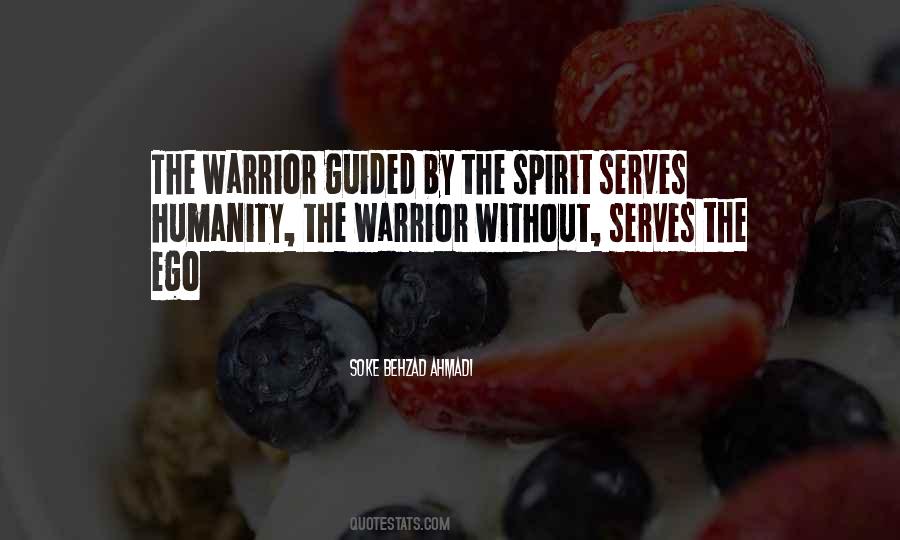 Quotes About A Warrior Spirit #1283176