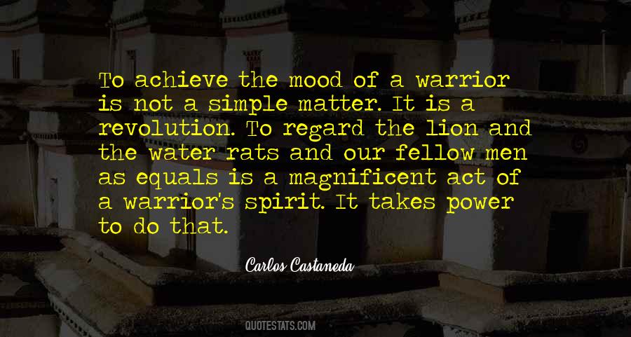 Quotes About A Warrior Spirit #356739