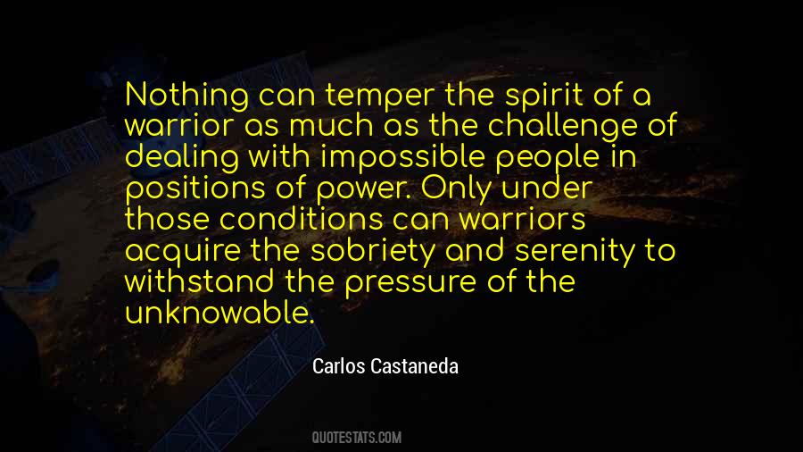 Quotes About A Warrior Spirit #488319