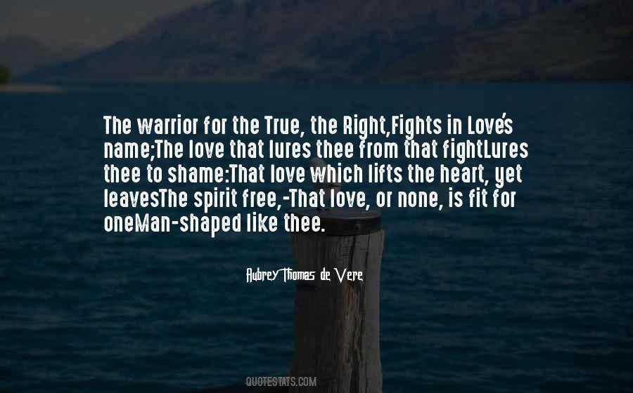 Quotes About A Warrior Spirit #677730