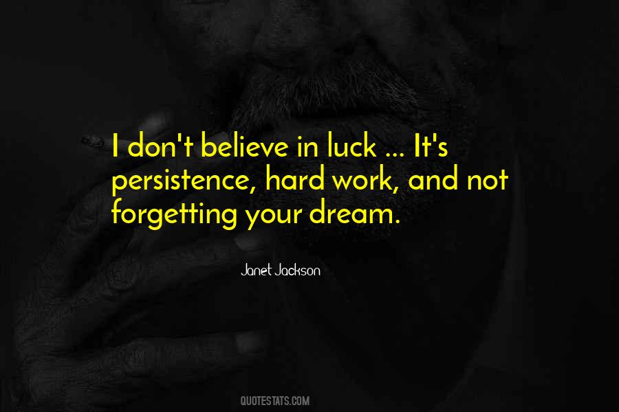 Quotes About Luck And Hard Work #1243614