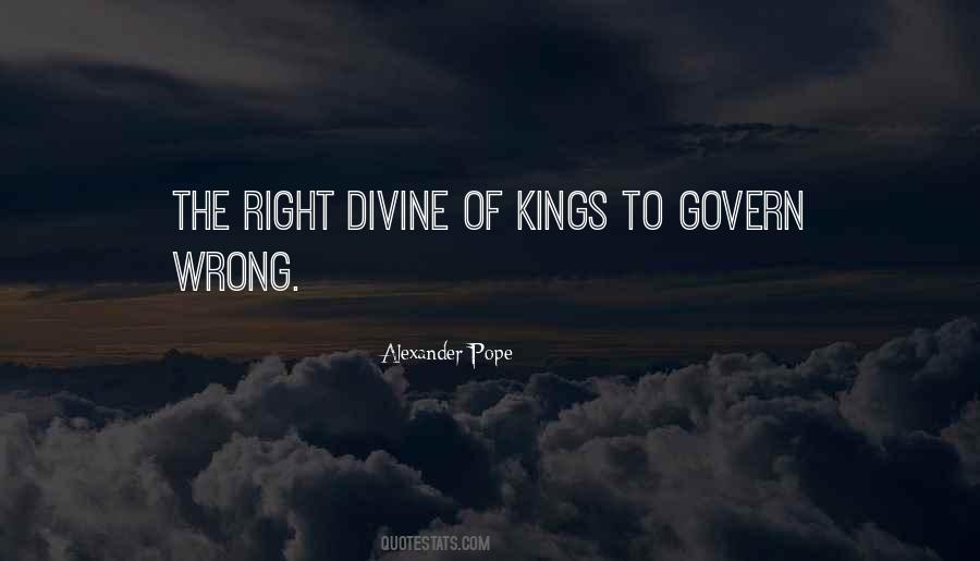 Quotes About Divine Right #1010494