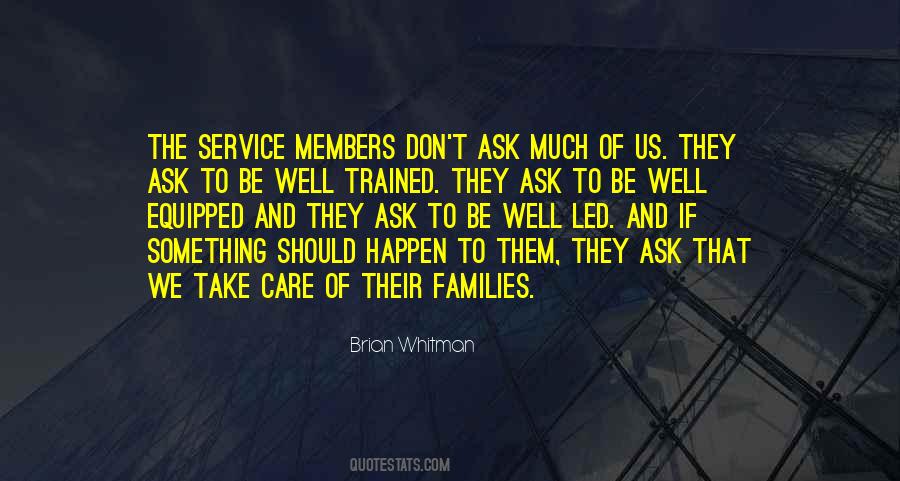 Quotes About Service Members #101885