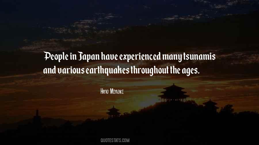 Quotes About Tsunamis #1281239