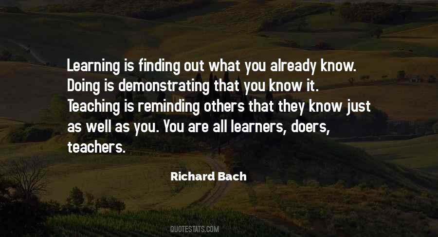 Doing What Others Quotes #107032