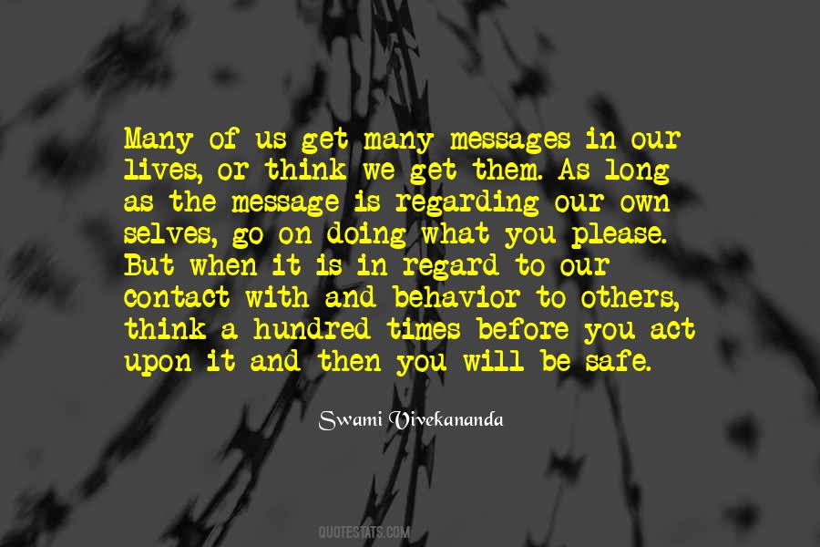 Doing What Others Quotes #241819