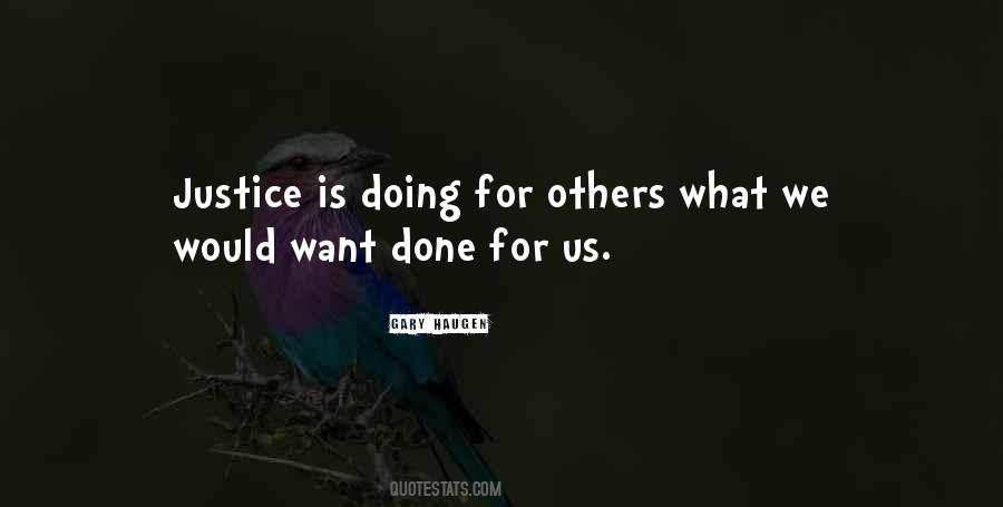 Doing What Others Quotes #27668