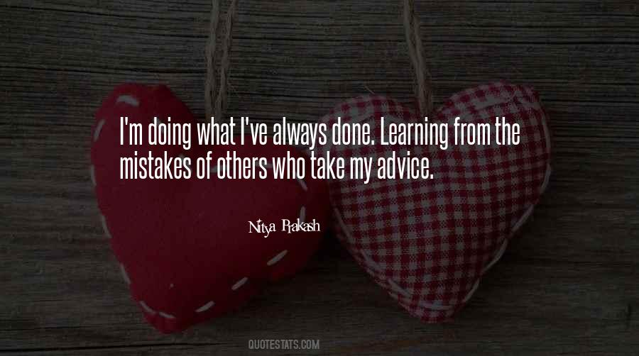 Doing What Others Quotes #547390