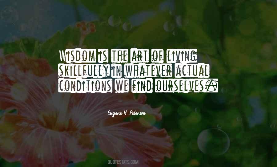 Quotes About Living Conditions #734178