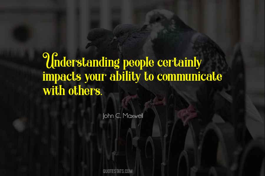 Quotes About Understanding Others #142612