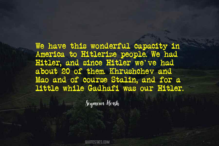 Quotes About Khrushchev #1846910