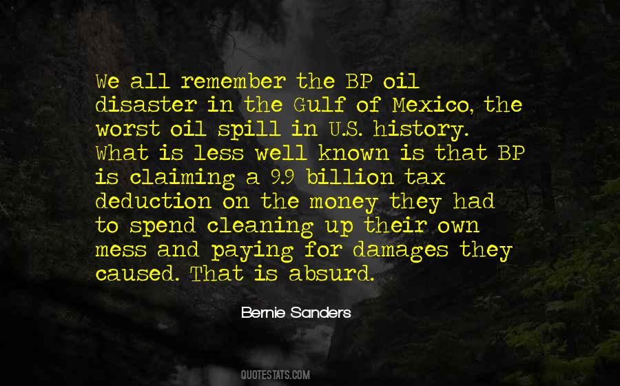 Quotes About Bp Oil Spill #567970