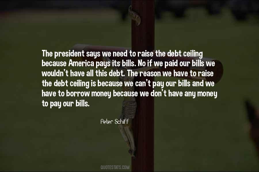 Quotes About The Debt Ceiling #1607192