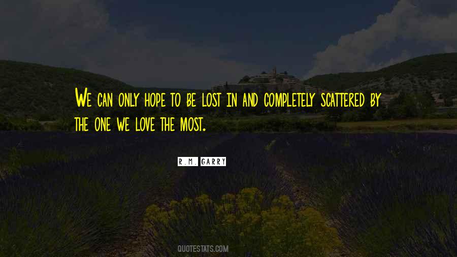 One We Love Quotes #1280377