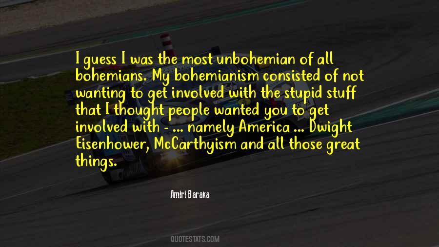 Quotes About Bohemians #3103