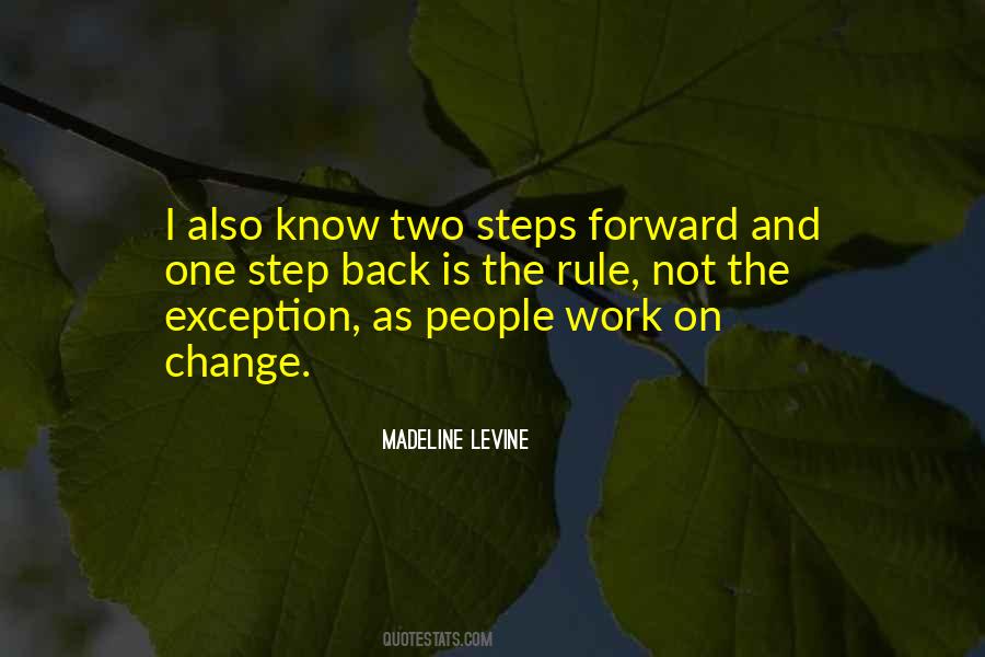 Quotes About Steps Forward #576119