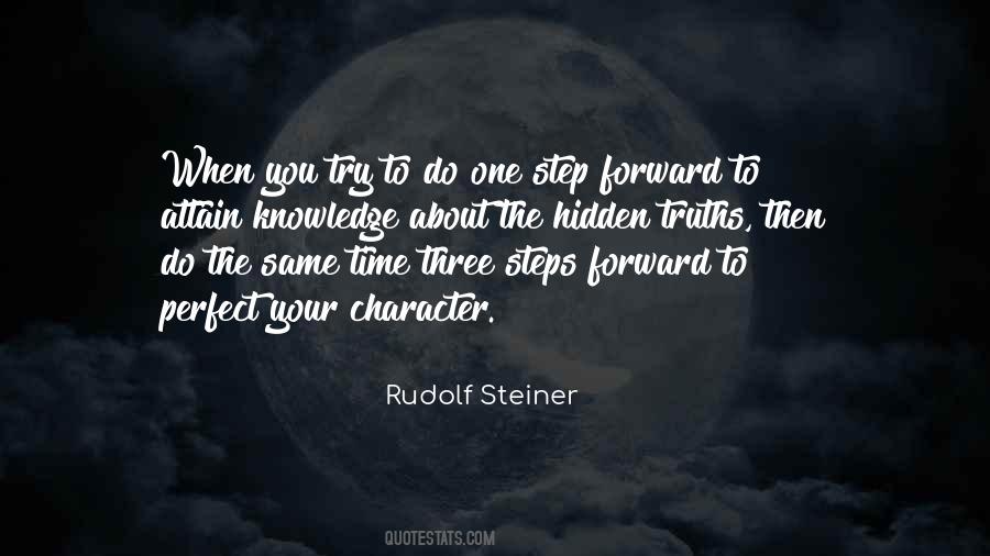 Quotes About Steps Forward #762744