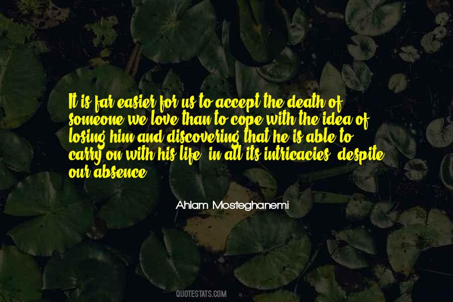 Quotes About Death Losing Someone #222839
