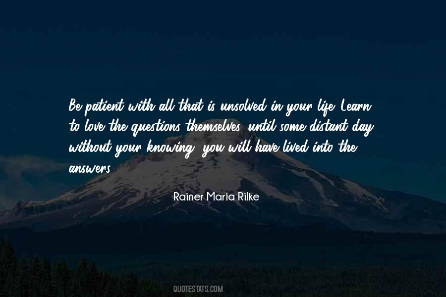 Quotes About Not Knowing All The Answers #1314514