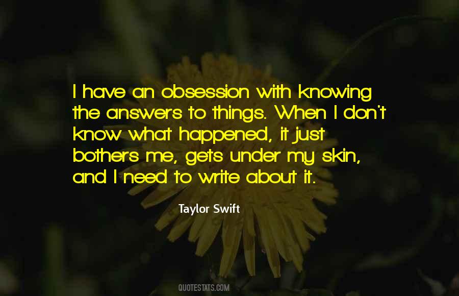 Quotes About Not Knowing All The Answers #1346005