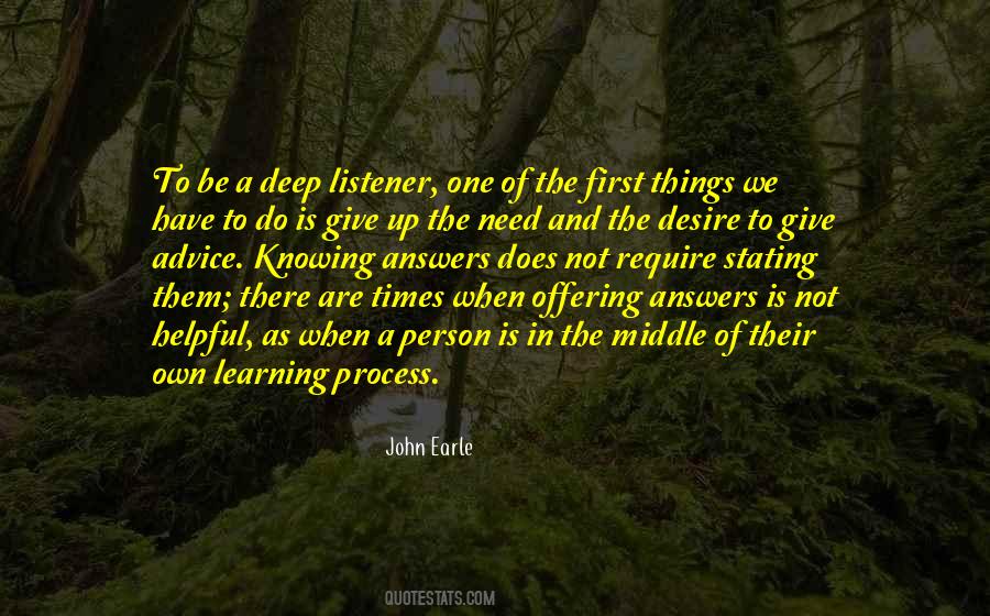 Quotes About Not Knowing All The Answers #776067
