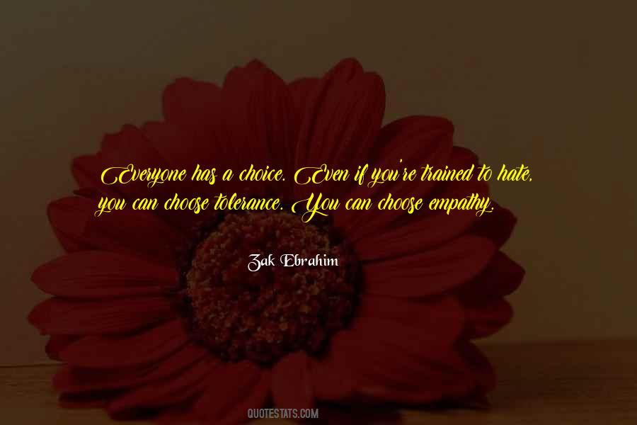 Quotes About Tolerance And Empathy #1604005