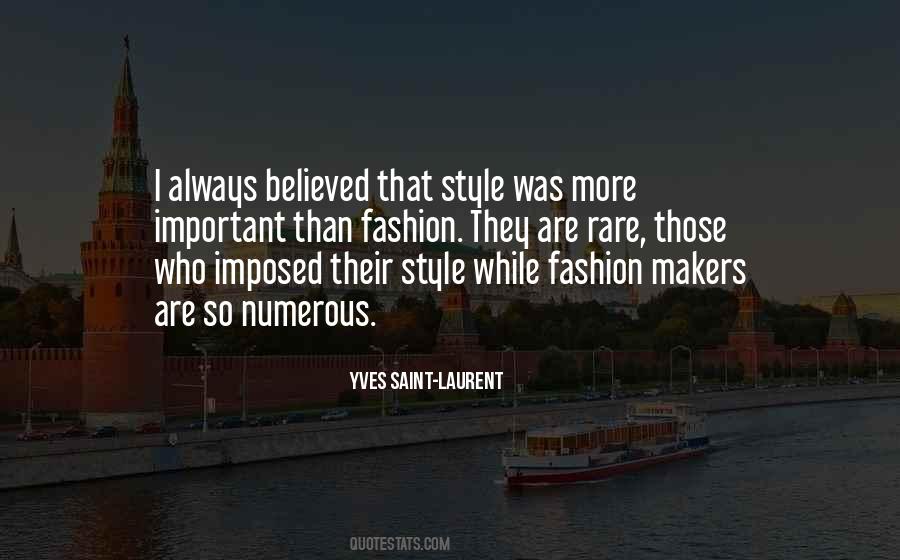 Yves Saint Quotes #438012
