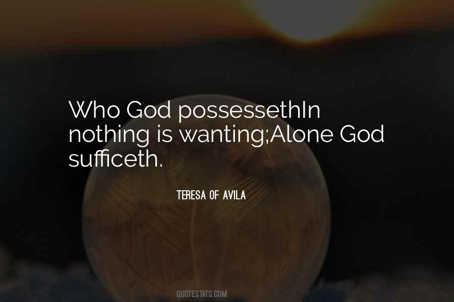 Quotes About Wanting God #1202866