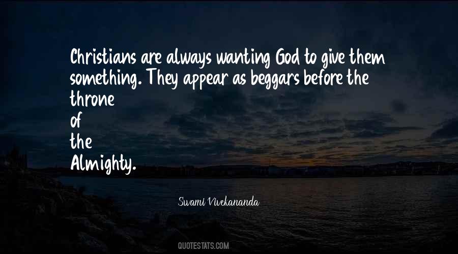 Quotes About Wanting God #1699230