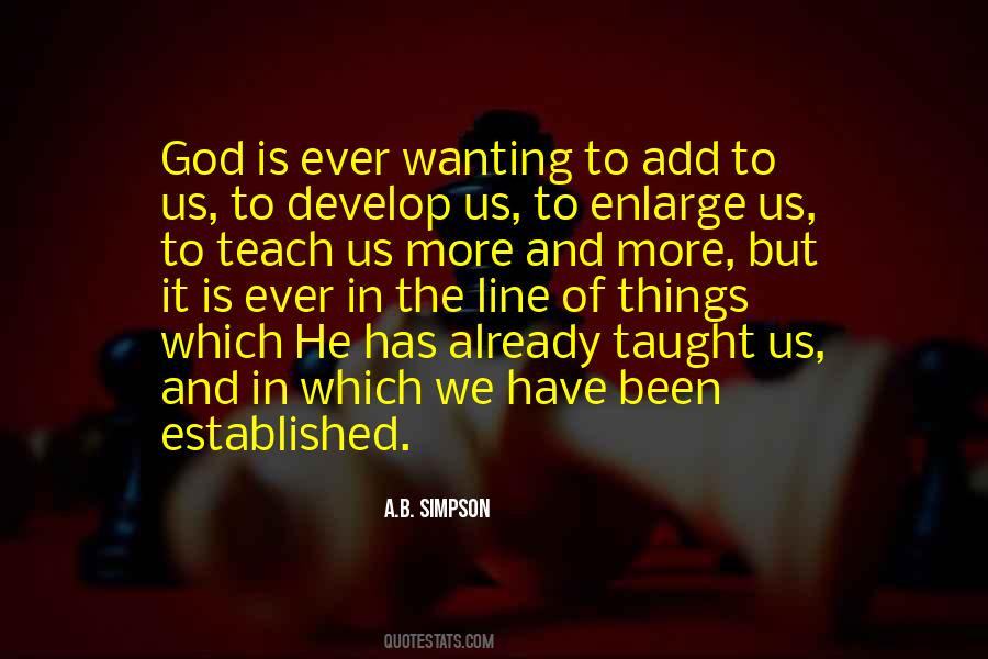 Quotes About Wanting God #432573
