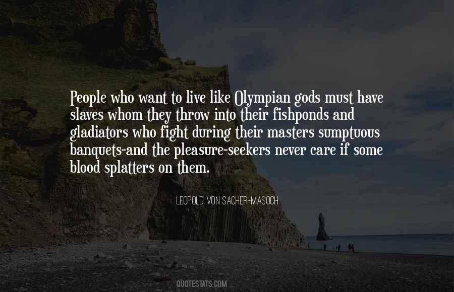 Quotes About Olympian Gods #783530