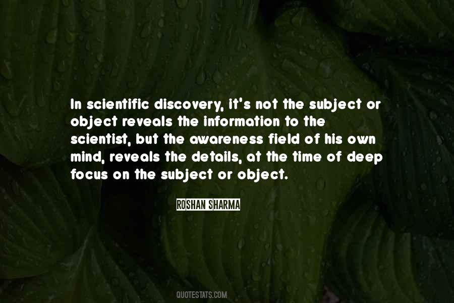 Scientific Mind Quotes #172593