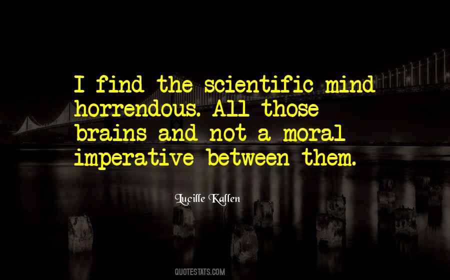 Scientific Mind Quotes #431390