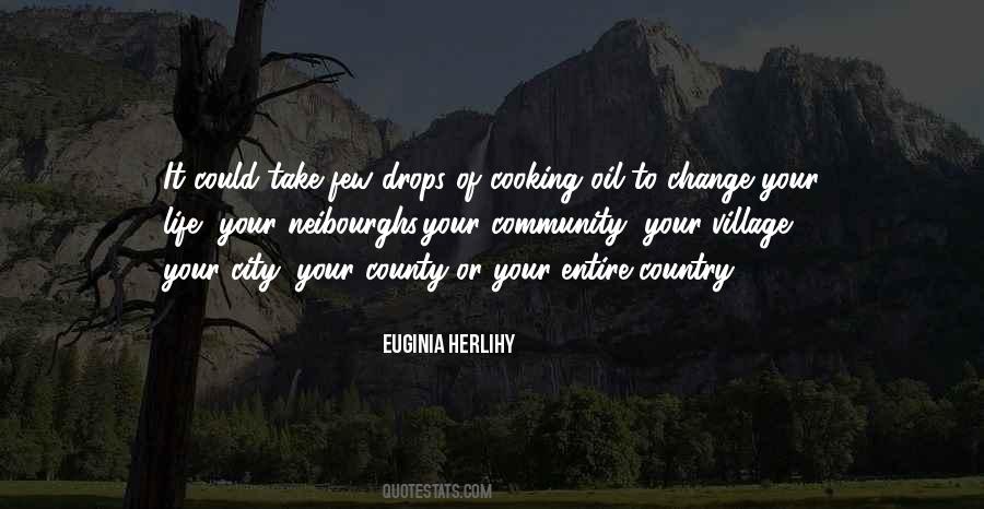 Quotes About City Life And Village Life #154297