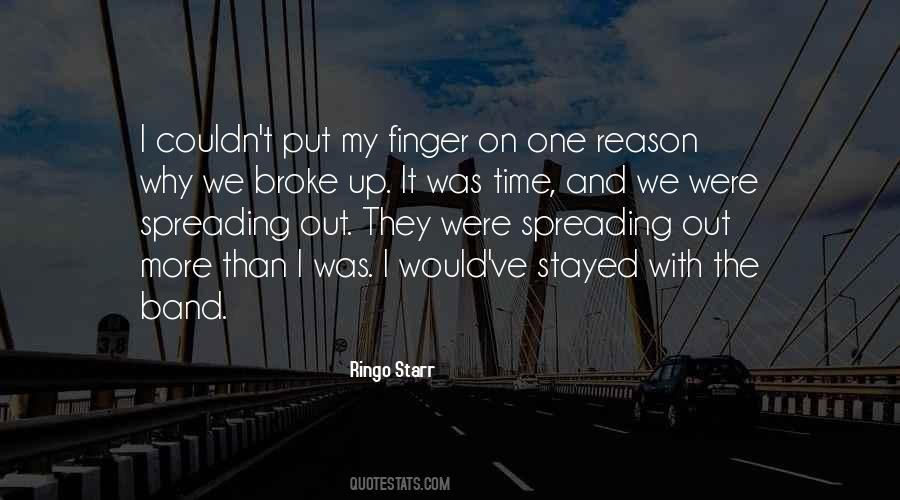 Quotes About Why We Broke Up #1739729