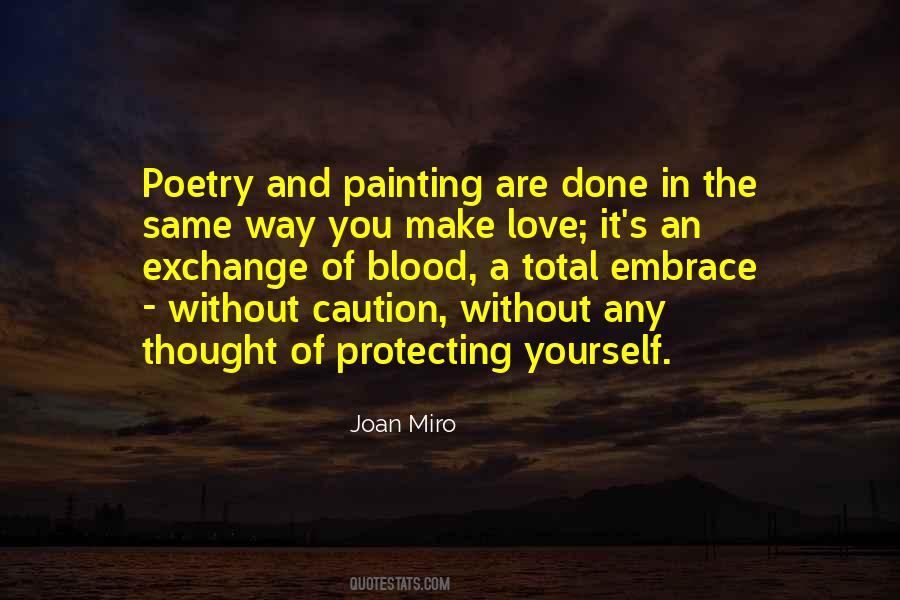 Quotes About Painting And Poetry #1170958