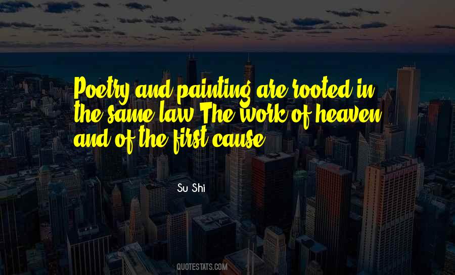 Quotes About Painting And Poetry #1642756