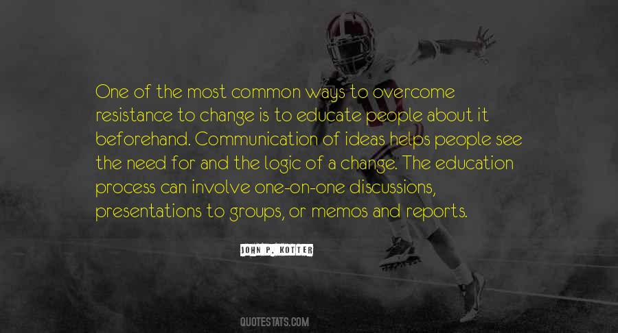 Quotes About Communication And Change #575805