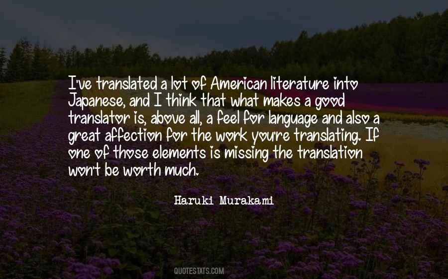 Quotes About Literature And Language #1263973