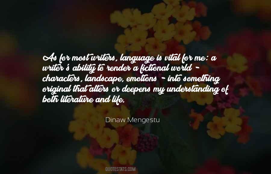 Quotes About Literature And Language #568189