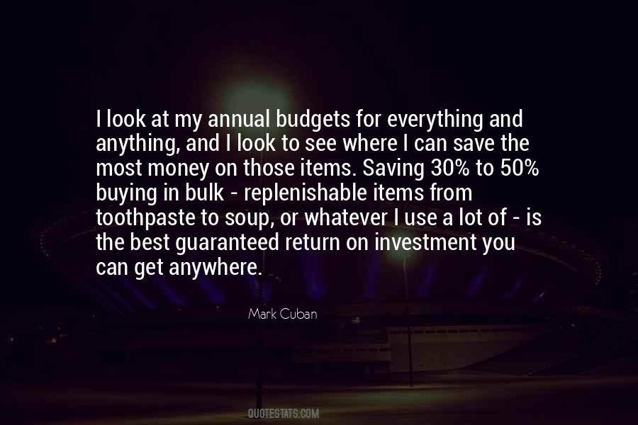 Quotes About Money Saving #1032383