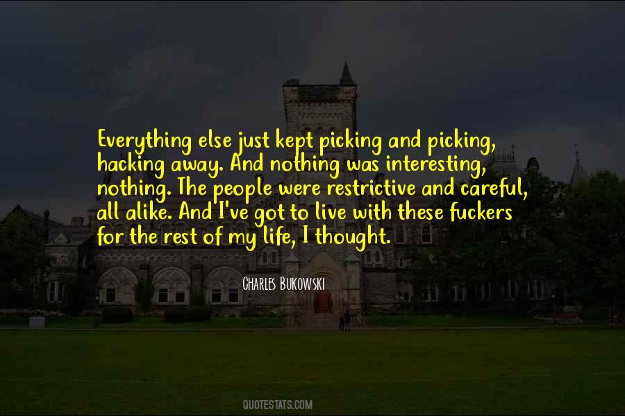 Quotes About Misanthropy #1371230