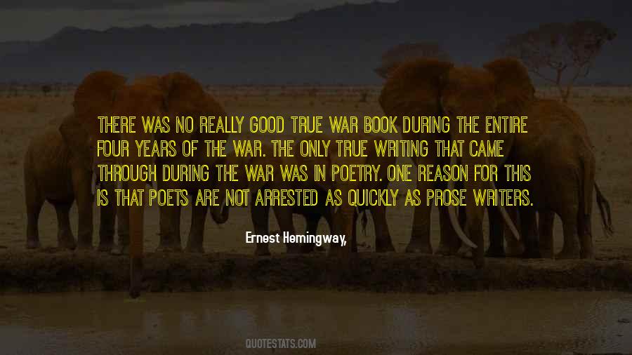 Reason For Writing Quotes #1291935