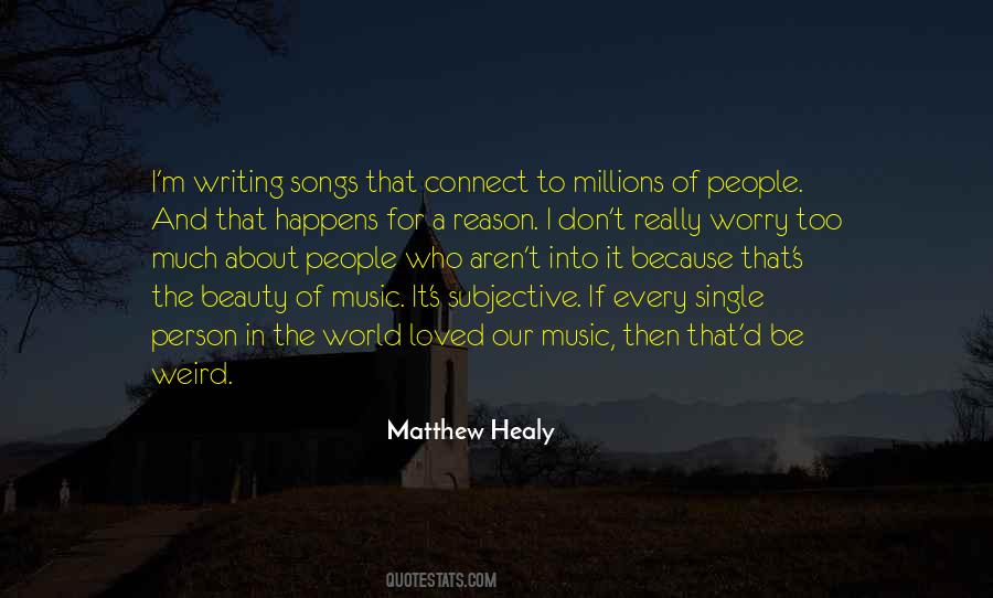 Reason For Writing Quotes #1592745