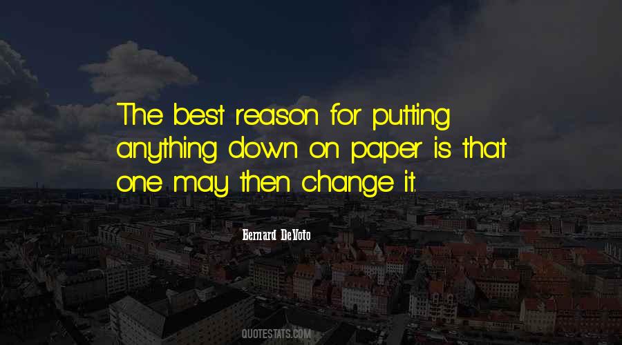 Reason For Writing Quotes #64781