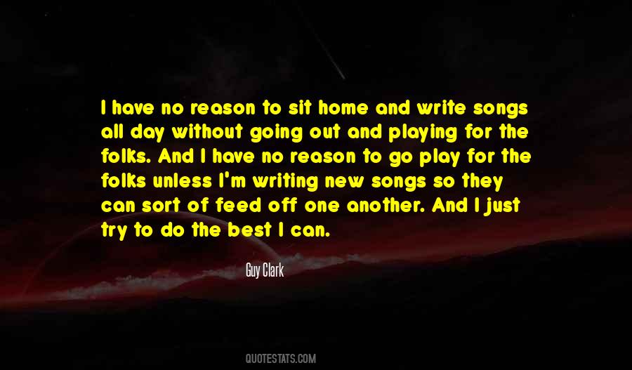 Reason For Writing Quotes #861043