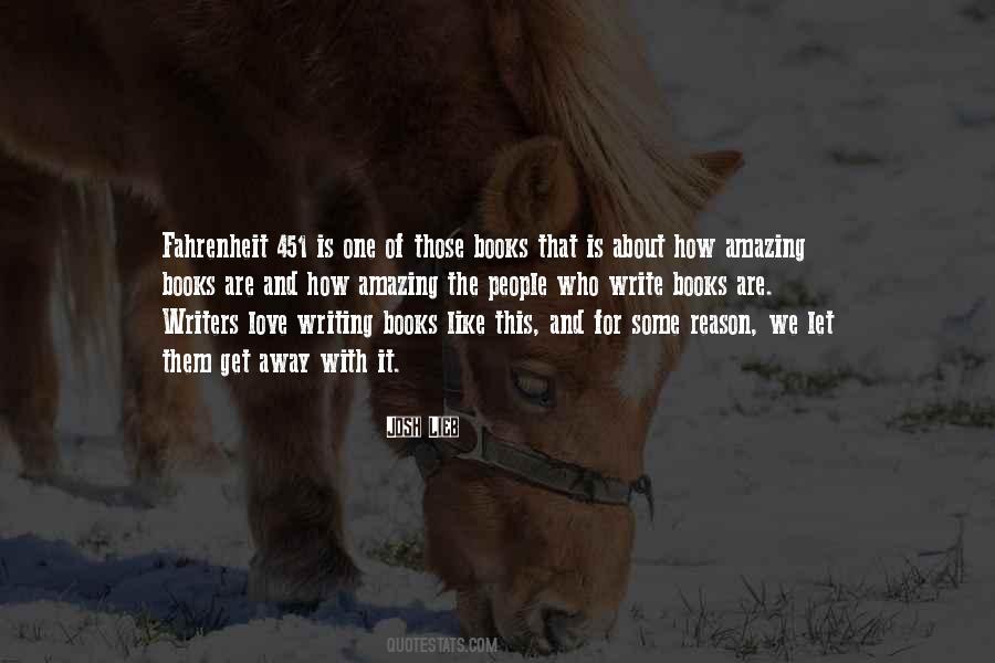 Reason For Writing Quotes #921334